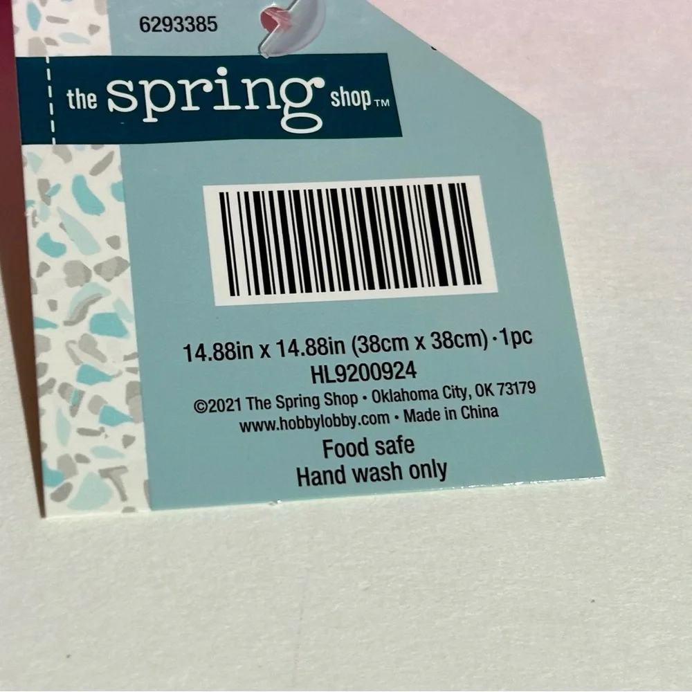 Fuchsia Pink Flower Scallop 14.8